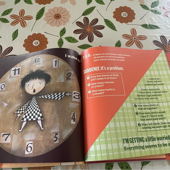 🌻3/$20 Math Curse hardcover book - Picture 6 of 6